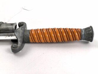 Dolch für Offiziere des Heeres, saubere Klinge von Eickhorn Solingen, guter Zustand