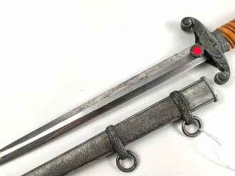 Dolch für Offiziere des Heeres, saubere Klinge von Eickhorn Solingen, guter Zustand