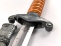 Dolch für Offiziere des Heeres, saubere Klinge von Eickhorn Solingen, guter Zustand