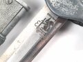 Dolch für Offiziere des Heeres, saubere Klinge von Eickhorn Solingen, guter Zustand