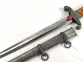 Dolch für Offiziere des Heeres, saubere Klinge von Eickhorn Solingen, guter Zustand