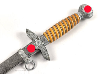 Dolch für Offiziere der Luftwaffe, die Klinge ohne...