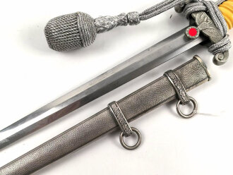 Dolch für Offiziere des Heeres, saubere Klinge von Eickhorn Solingen, guter Zustand
