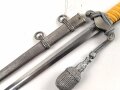 Dolch für Offiziere des Heeres, saubere Klinge von Eickhorn Solingen, guter Zustand