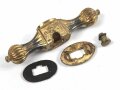 Parierstange zum Dolch für Offiziere der Kriegsmarine. Buntmetall