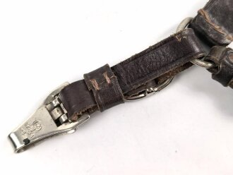Gehänge für einen SA Dienstdolch Modell 1933. Leder weich, guter Zustand