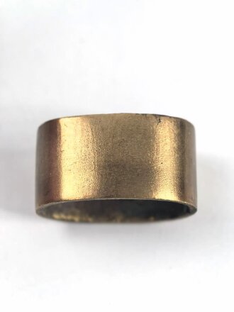 Griffring für eine Blankwaffe. Messing, innen gemessen 15 x 22mm