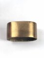 Griffring für eine Blankwaffe. Messing, innen gemessen 15 x 22mm