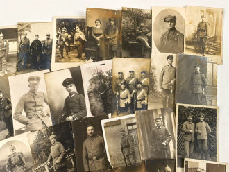 1.Weltkrieg, Konvolut 50 Fotos, meist in Postkartenformat