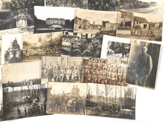 1.Weltkrieg, Konvolut 50 Fotos, meist in Postkartenformat