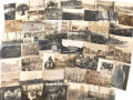1.Weltkrieg, Konvolut 50 Fotos, meist in Postkartenformat