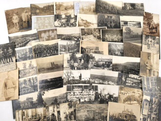 1.Weltkrieg, Konvolut 50 Fotos, meist in Postkartenformat