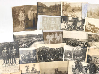 1.Weltkrieg, Konvolut 50 Fotos, meist in Postkartenformat