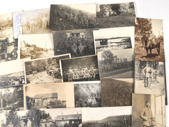 1.Weltkrieg, Konvolut 50 Fotos, meist in Postkartenformat