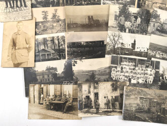 1.Weltkrieg, Konvolut 50 Fotos, meist in Postkartenformat
