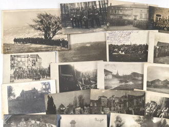 1.Weltkrieg, Konvolut 50 Fotos, meist in Postkartenformat