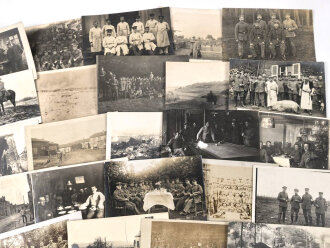 1.Weltkrieg, Konvolut 50 Fotos, meist in Postkartenformat
