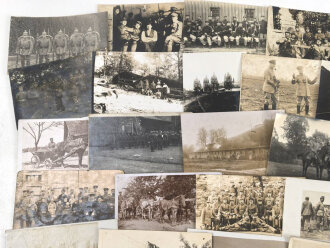 1.Weltkrieg, Konvolut 50 Fotos, meist in Postkartenformat
