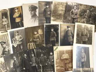 1.Weltkrieg, Konvolut 50 Fotos, meist in Postkartenformat