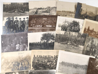 1.Weltkrieg, Konvolut 50 Fotos, meist in Postkartenformat