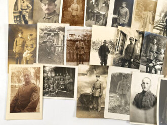 1.Weltkrieg, Konvolut 50 Fotos, meist in Postkartenformat