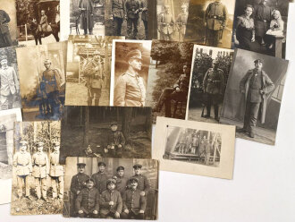 1.Weltkrieg, Konvolut 50 Fotos, meist in Postkartenformat