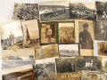 1.Weltkrieg, Konvolut 50 Fotos, im Postkartenformat und größer