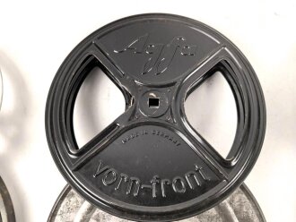 Luftwaffe Schmalfilmgerät KINOX S, Hersteller Zeiss Ikon für 16mm Filme. Optisch gut, Funktion nicht geprüft. Ein Film und zwei leere Filmbehälter enthalten