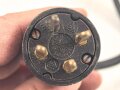 Luftwaffe Schmalfilmgerät KINOX S, Hersteller Zeiss Ikon für 16mm Filme. Optisch gut, Funktion nicht geprüft. Ein Film und zwei leere Filmbehälter enthalten