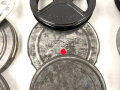 Luftwaffe Schmalfilmgerät KINOX S, Hersteller Zeiss Ikon für 16mm Filme. Optisch gut, Funktion nicht geprüft. Ein Film und zwei leere Filmbehälter enthalten