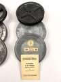 Luftwaffe Schmalfilmgerät KINOX S, Hersteller Zeiss Ikon für 16mm Filme. Optisch gut, Funktion nicht geprüft. Ein Film und zwei leere Filmbehälter enthalten
