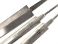 Drei Klingen für Blankwaffen III.Reich, Alle an der Angel eingekürzt ?