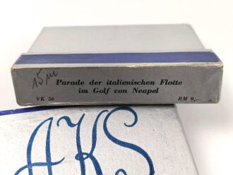 "Parade der italienischen Flotte im Golf von...