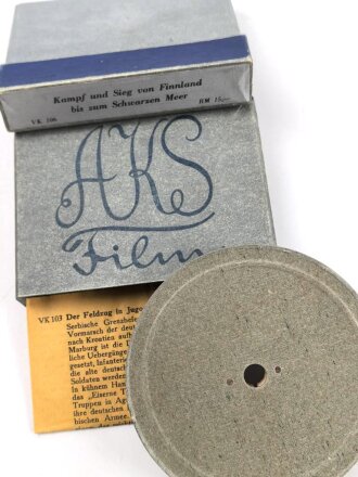 "Kampf und Sieg von Finnland bis zum schwarzen Meer" 8mm "AKS Film" in der originalen Umverpackung