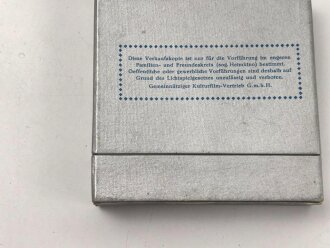 "Kriegsschiff Schleswig Holstein und Minensuchboote in Tätigkeit" 8mm "AKS Film" in der originalen Umverpackung