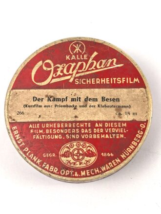 "Der Kampf mit dem Besen" 16mm Ozaphan Film in...