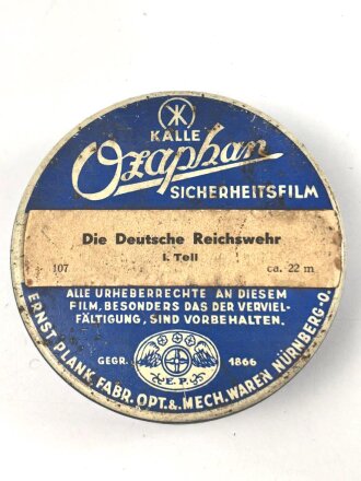 "Die Deutsche Reichswehr 1. Teil" 16mm Ozaphan Film in Umverpackung