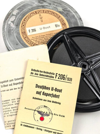 "Deutsches U-Boot auf Kaperfahrt" 16mm Film ,...