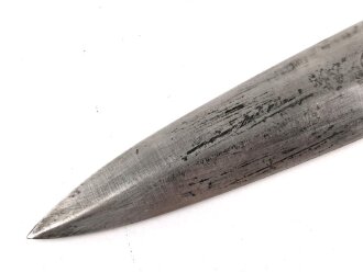 Klinge für einen SA Dienstdolch Modell 1933. narbig, gereinigt, RZM M7/42