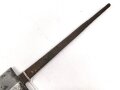 Klinge für einen SA Dienstdolch Modell 1933. narbig, gereinigt, RZM M7/42