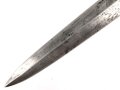 Klinge für einen SA Dienstdolch Modell 1933. narbig, gereinigt, RZM M7/42