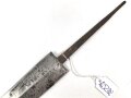 Klinge für einen SA Dienstdolch Modell 1933. narbig, gereinigt, RZM M7/42