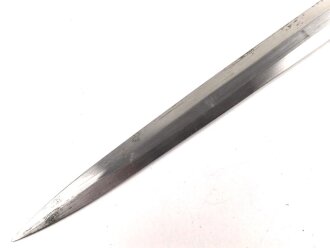 Klinge für einen Dolch für Offiziere des Heeres. Ungereinigtes Stück, Hersteller Rudolf Büschel Solingen Merscheid