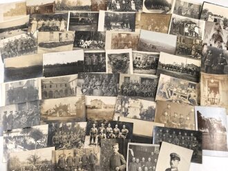 1.Weltkrieg, Konvolut 50 Fotos, meist im Postkartenformat