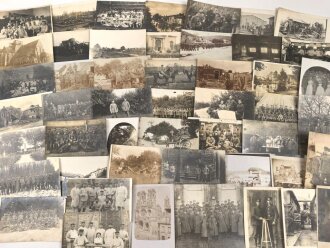 1.Weltkrieg, Konvolut 50 Fotos, meist im Postkartenformat