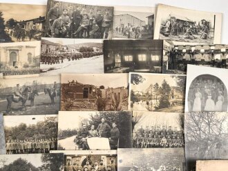 1.Weltkrieg, Konvolut 50 Fotos, meist im Postkartenformat
