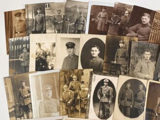 1.Weltkrieg, Konvolut 50 Fotos, meist im Postkartenformat