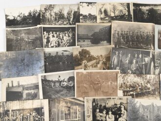 1.Weltkrieg, Konvolut 50 Fotos, meist im Postkartenformat