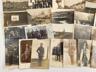Kaiserreich und 1.Weltkrieg, Konvolut 50 Fotos, meist im Postkartenformat