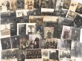 Kaiserreich und 1.Weltkrieg, Konvolut 50 Fotos, meist im Postkartenformat